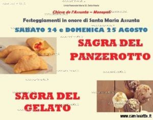 Sagra Del Panzerotto E Del Gelato A Monopoli Camin Vattin