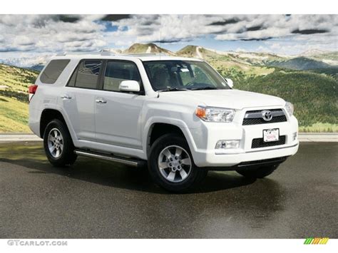 Blizzard White Pearl 2011 Toyota 4runner Sr5 4x4 Exterior Photo