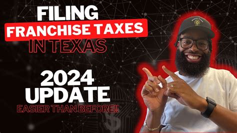 Filing Franchise Taxes In Texas 2024 Updated Guidelines Youtube