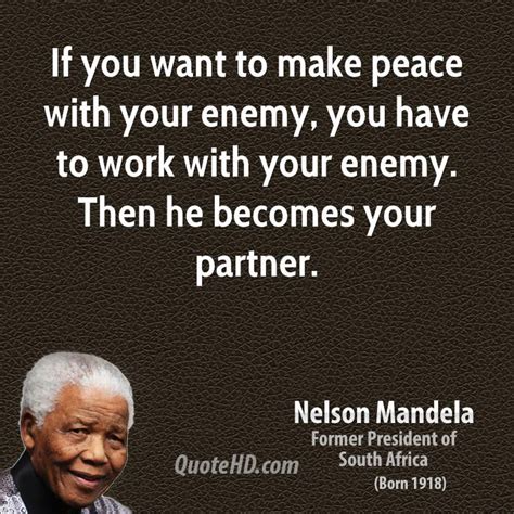 Nelson Mandela Quotes About Peace Quotesgram