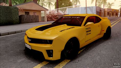 Chevrolet Camaro Zl Ngasal Works Kit For Gta San Andreas