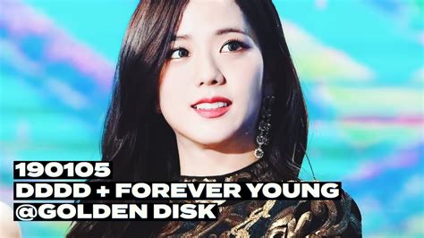 190105 BLACKPINK JISOO 지수 직캠 뚜두뚜두 DDU DU DDU DU FOREVER YOUNG