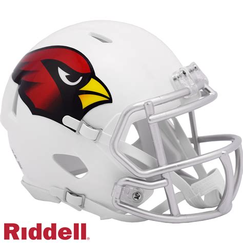 arizona cardinals helmet riddell replica mini speed style  sports