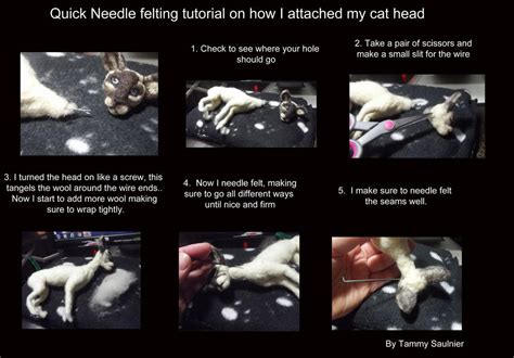 Needle felting tutorial by Tammysoul on DeviantArt