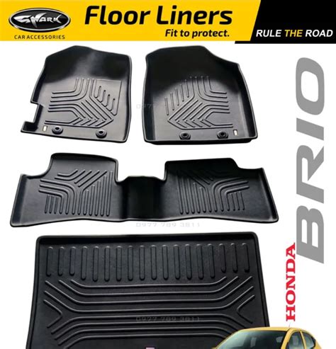 Shark Floor Liner For Honda Brio And Up Deep Dish Matting St Nd