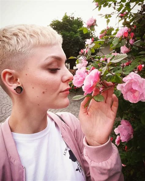 Blonde Pixie Girl Haircut Headshave And Bald Fetish Blog