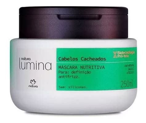 Natura Lumina Mascara Nutritiva Cabelos Cacheados 250ml