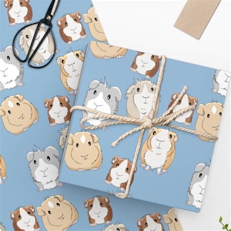 Pig Wrapping Paper Etsy