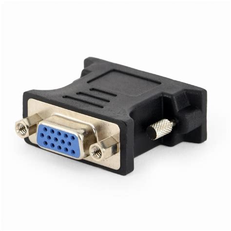Характеристики Переходник DVI-VGA Cablexpert A-DVI-VGA-BK, 29M/15F ...