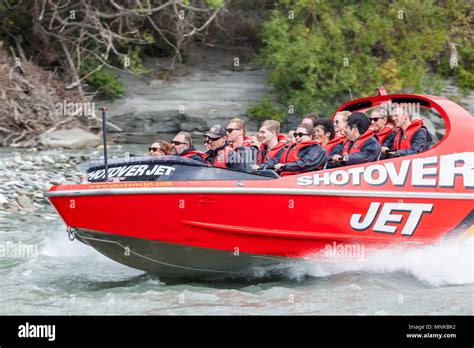 Jet Boating Queenstown New Zealand Hi Res Stock Photography And Images