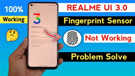 Realme Ui Fingerprint Sensor Not Working How To Solve Fingerprint