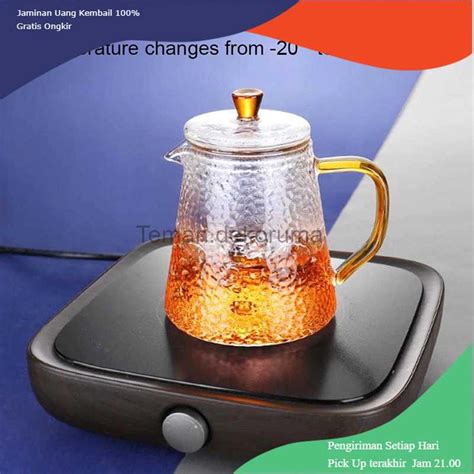 Jual TD DA1 BORREY Teko Pitcher Teh Chinese Teapot Maker Glass 450ml