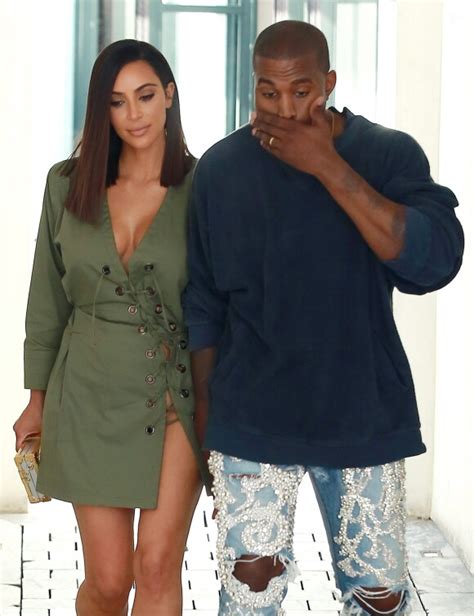 Photo Kim Kardashian et son mari Kanye West sont allés déjeuner au