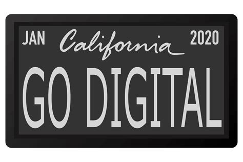 Digital License Plates Now Legal For Everyone In California