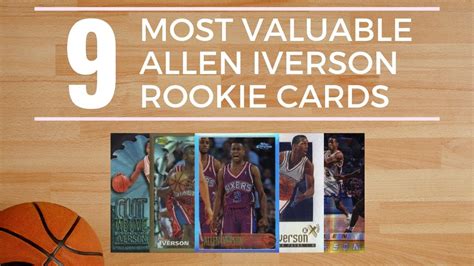 9 Most Valuable Allen Iverson Rookie Cards - Old Sports Cards