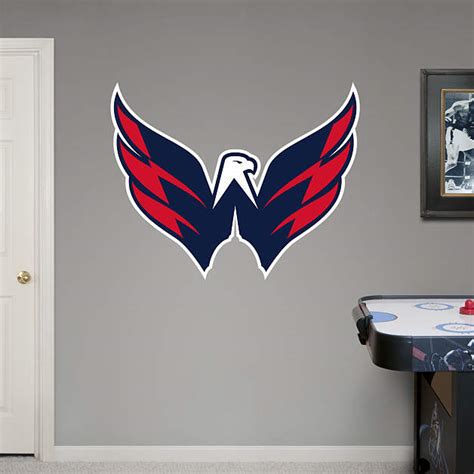 Washington Capitals Alternate Logo Wall Decal | Shop Fathead® for Washington Capitals Decor