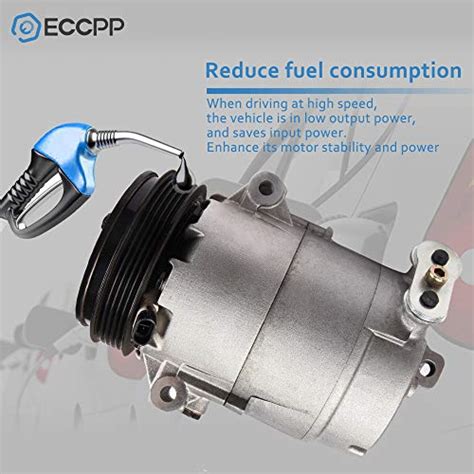 ECCPP AC Compressor With Clutch Fit For 2008 2012 For Ch Evrolet Malibu