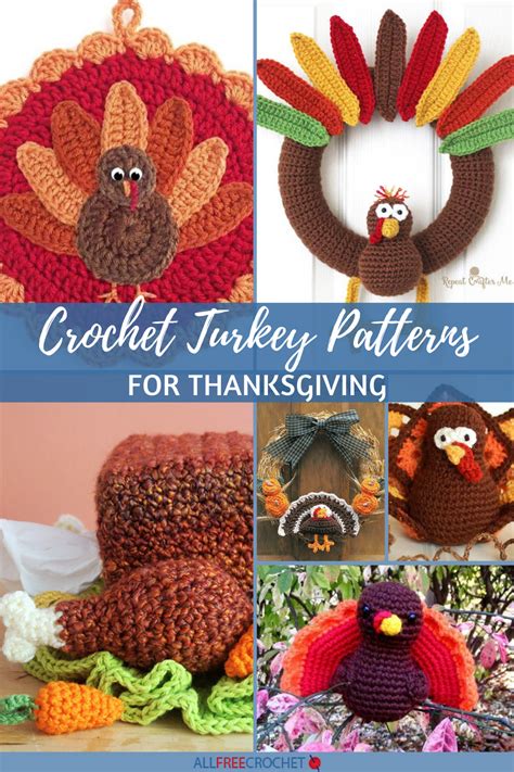 15 Free Crochet Turkey Patterns For Thanksgiving