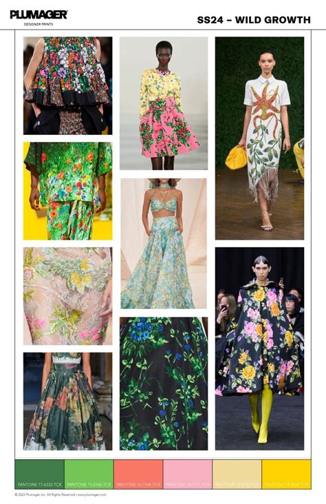 Print Trend Forecast Spring Summer Plumager Inc Summer