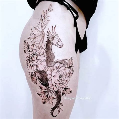 Discover 63+ dragon wrapped around leg tattoo latest - in.cdgdbentre