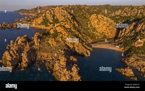 Li cossi beach in Costa Paradiso on Sardinia, Italy Stock Photo - Alamy