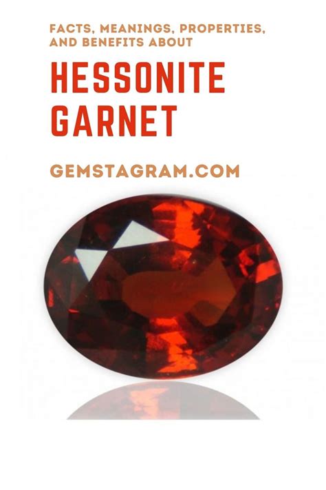 Hessonite Garnet Is Just One Of The Many Stones That Belong To The