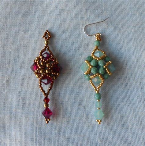 Earring On The Left Is Sidonia S Art Deco Earrings Pattern Made