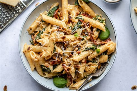 Sun Dried Tomato Pasta With Spinach The Last Food Blog