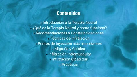 Terapia Neural Y Manejo Del Dolor Crónico Ppt