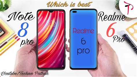 Realme 6 Pro Vs Redmi Note 8 Pro Full Comparison 🔥🔥 Youtube