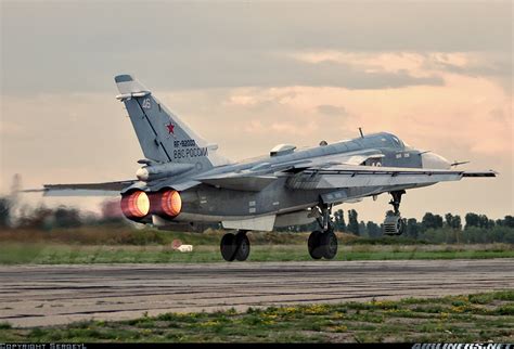 Sukhoi Su 24mr Russia Air Force Aviation Photo 2025871