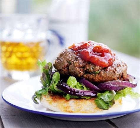 Spicy burgers recipe | delicious. magazine