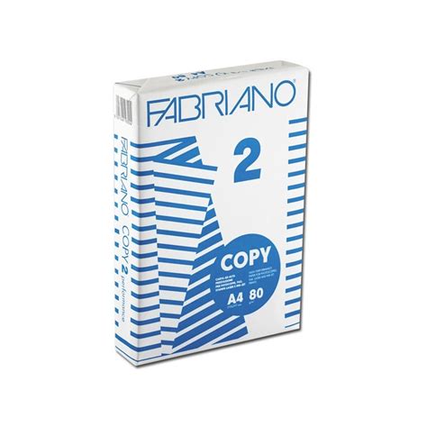 RISMA CARTA FABRIANO A4 80 GR COPY 2 21 0 X 29 7