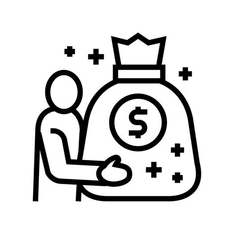 businessman wealth line icon vector illustration 10278707 Vector Art at ...