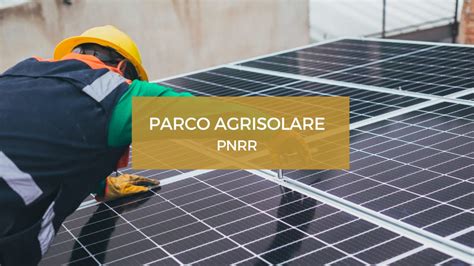 Parco Agrisolare Pnrr Fider