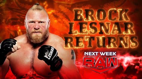 Brock Lesnar Announced For 10/31 WWE Raw | Fightful News