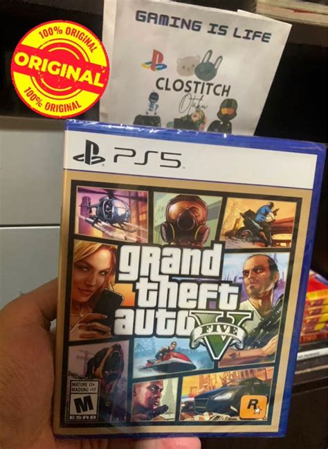 PS5 GTA Grand Theft Auto ( Brand New ), Video Gaming, Video Games ...