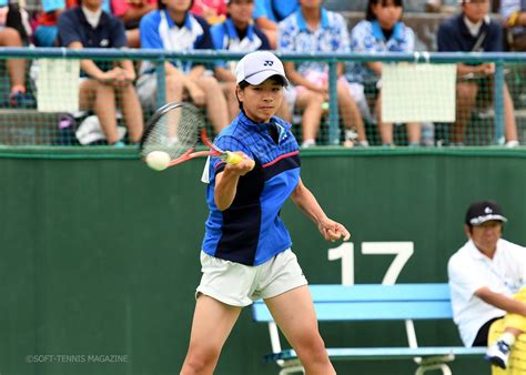 【インハイ】女子個人戦準々決勝始まる ソフトテニスマガジン・ポータル