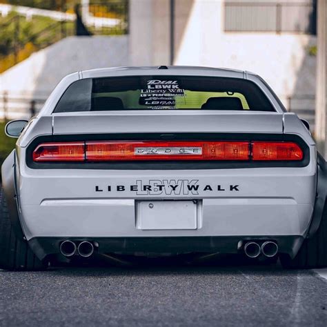 Liberty Walk Lb Works Rear Ducktail Spoiler For Dodge Challenger