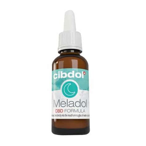 Huile de CBD Mélatonine Meladol 30ml BUDDHA FARM S