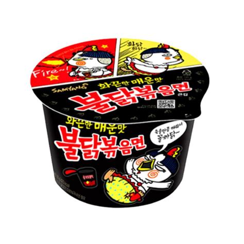 SAMYANG HOT CHICKEN FLAVOR RAMEN BIG BOWL 105GR Rick Do
