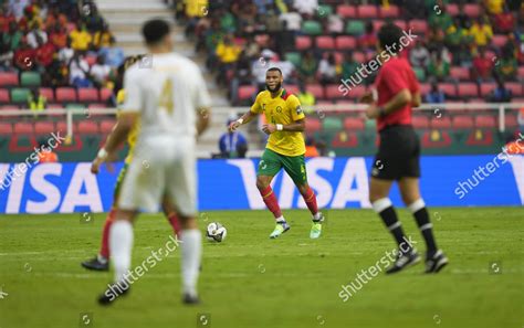 Harold Moukoudi Cameroon During Cameroun Versus Editorial Stock Photo