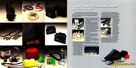 1987 ARCTIC CAT ACCESSORIES BROCHURE | ArcticInsider