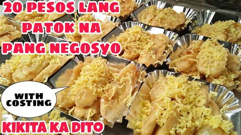 Pesos Lang Patok Na Meryenda Gawin Mo Itong Negosyo Siguradong