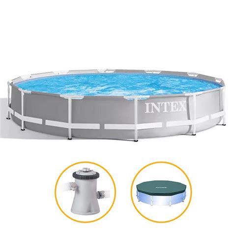 Piscina Armação 4 485 L Filtro 110v Capa Intex MadeiraMadeira