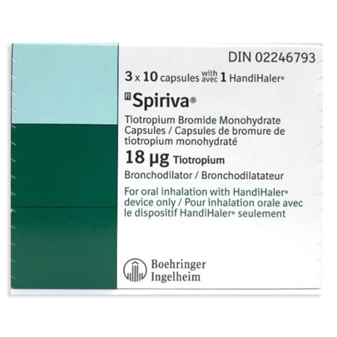 Buy Spiriva Handihaler Online | Canada Drug & Medication Store