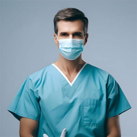 Premium AI Image | Professional portrait photo of a surgeon wearing uniform