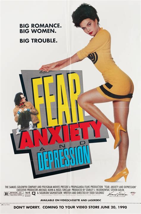 Fear, Anxiety & Depression Original 1990 U.S. Video One Sheet - Posteritati Movie Poster Gallery