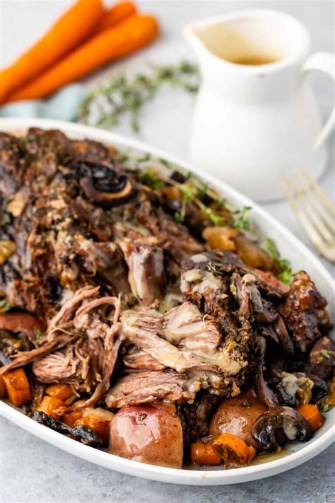 Crockpot Pot Roast With Gravy Crazy For Crust