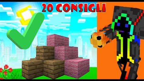 20 CONSIGLI PER MIGLIORARE NELLE BEDWARS MINECRAFT ITA YouTube